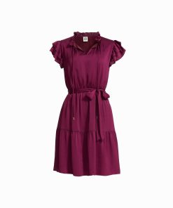 Flutter Sleeve Dress