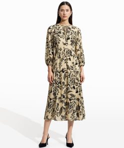 Plus Tiered Patio Dress