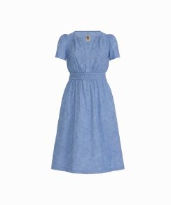 Plus Size Short Sleeve Midi Length Dress