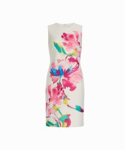 Sleeveless Sheath Silhouette Dress