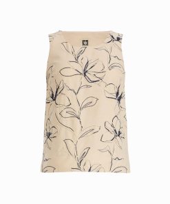 Petite Shell Top with Tall Hem