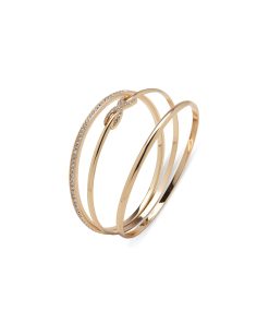 Infinity Knot Bangle Set in Gift Box