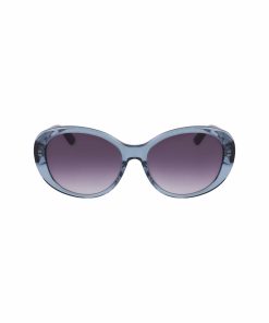 Crystal Glamorous Oval Sunglasses