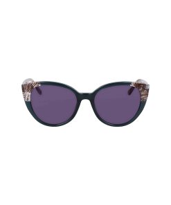 Uplifting Rounded Cat-eye Sunglasses