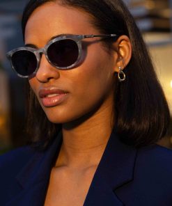 Vintage Rounded Rectangle Sunglasses