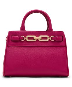 Midi Chain Satchel with Convertible Strap