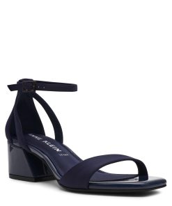 Pointed Toe Block Heel Pumps