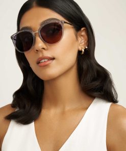 Animal Print Square Sunglasses