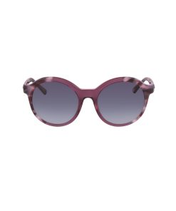 Plum Round Frame Sunglasses