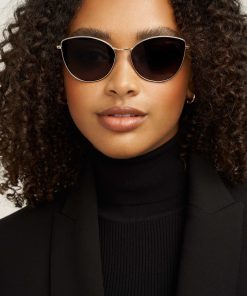Metal Cat-eye Sunglasses