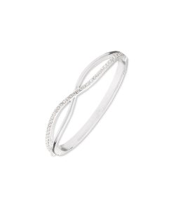 Crisscross Bangle Bracelet